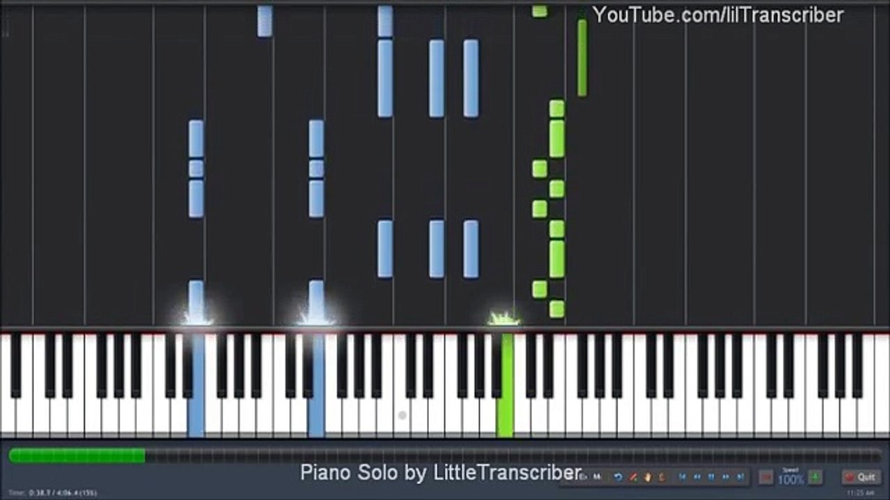 Bruno Mars - It Will Rain (Piano Cover) by LittleTranscriber