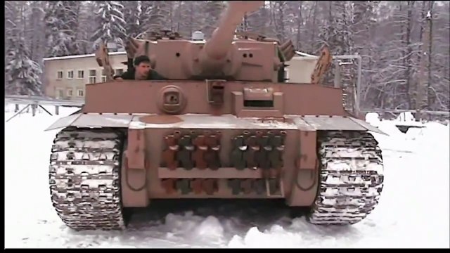 Testfahrt mit dem Panzer Tiger I (Panzerkampfwagen VI) ◄◄◄