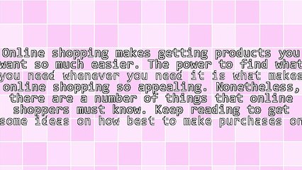 Learn About Great Online Deals With This Article
