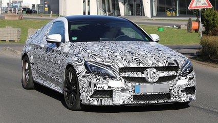 2016 Mercedes C63 AMG Coupe Shows Up For First Time
