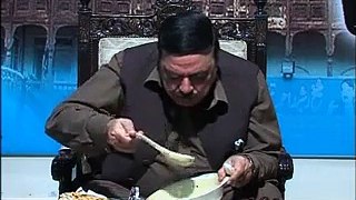 Sheikh Rashid Ahmed eating style