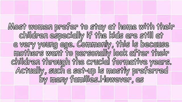 Work From Home Opportunities For Moms