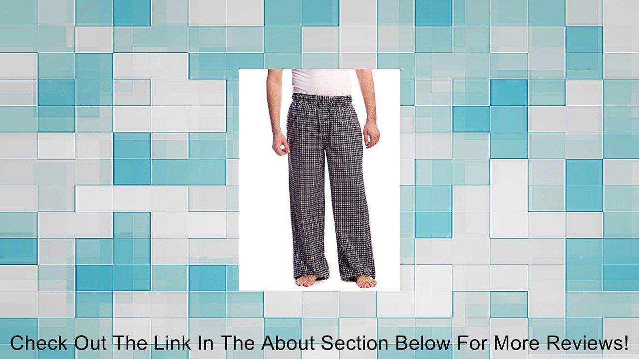Men's Flannel Pants with Comfort Flex Waistband Review