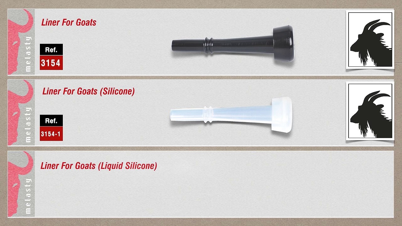 Short Milk Liners, Long Milk Liners - Melasty®