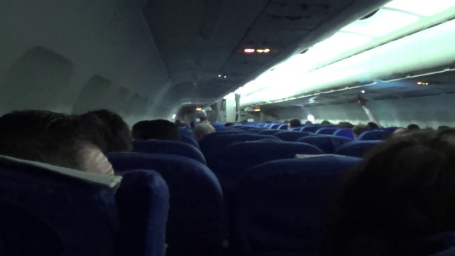 Atterrissage à Paris-CDG de nuit