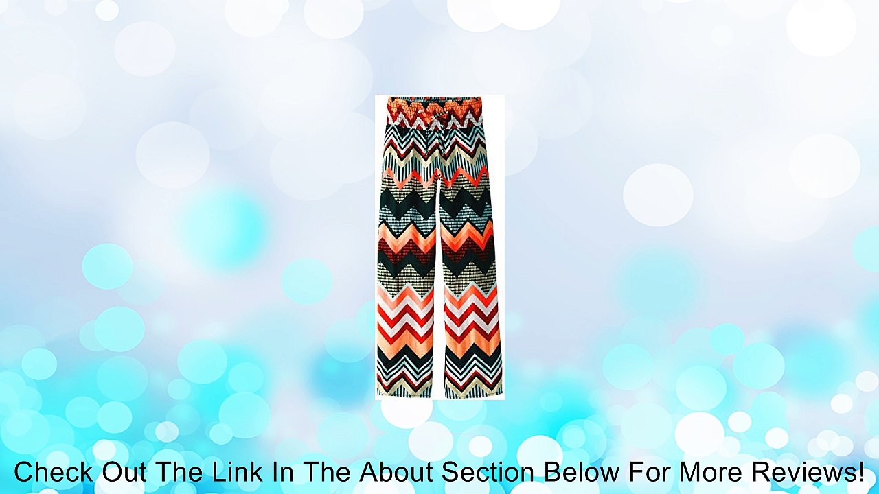 My Michelle Big Girls' Multicolored Chevron Print Palazzo Pant Review