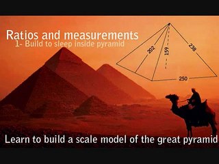 How to build a great pyramid scale model of wood