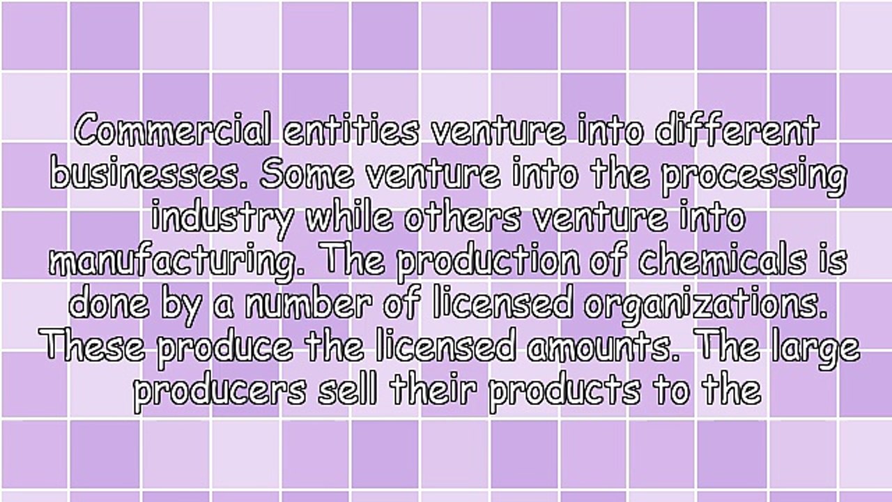 A Brief Analysis Of The Surplus Chemical Buyers
