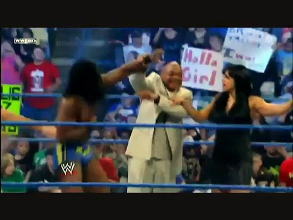 WWE Smackdown Review 3-16-12 AJ Lee vs Nikki Bella MTOMAR Battle for Bragging Rights