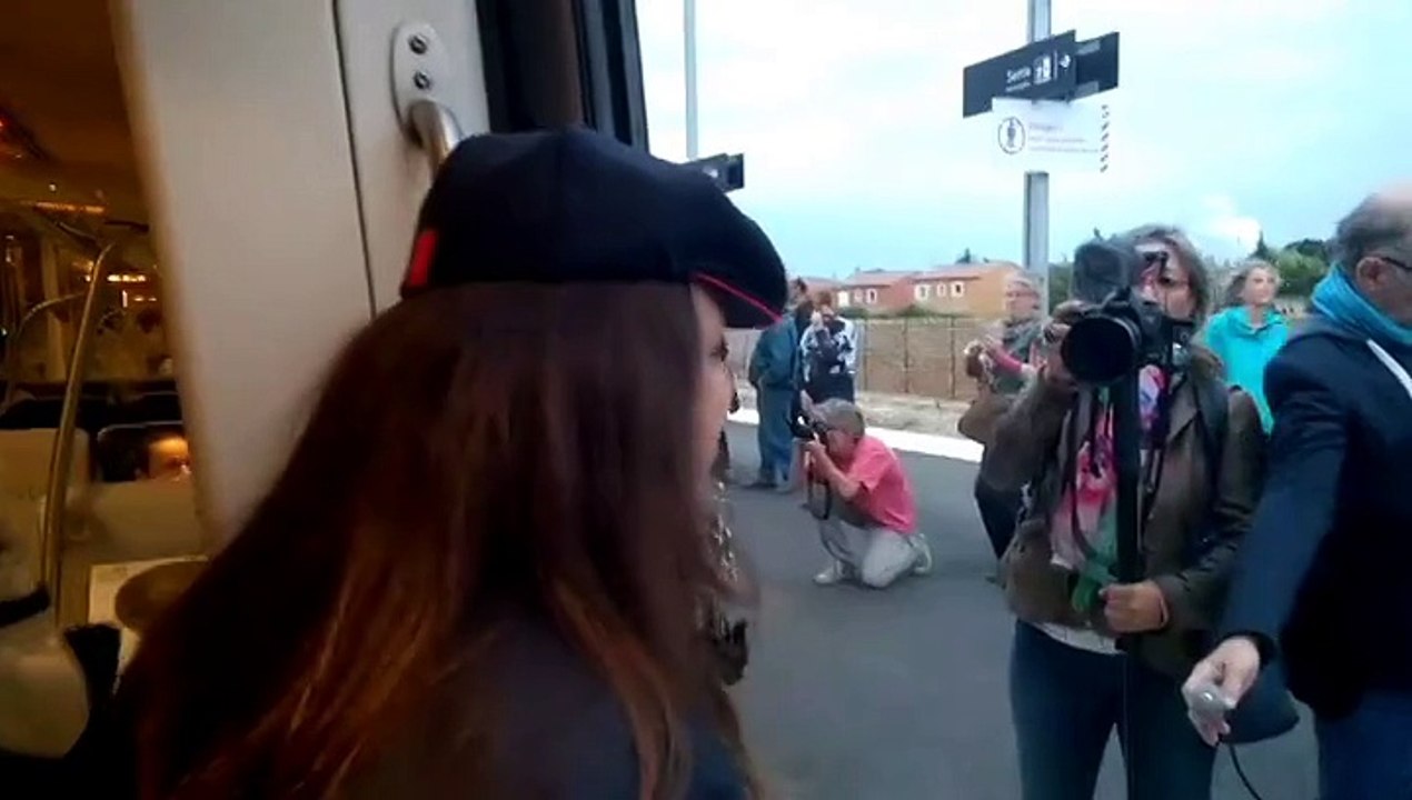 Réouverture de la ligne de train Carpentras Avignon