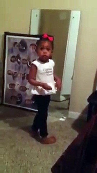 The one where little girl got angry