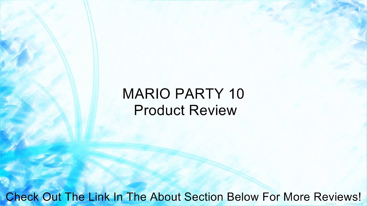 MARIO PARTY 10 Review
