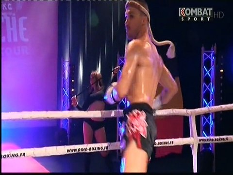 Christophe PRUVOST vs Mohamed HENDOUF finale (PARTOUCHE KICKBOXING TOUR 16.4.2015)