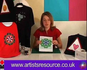 How to Paint onto your T- shirt - Fabric Painting project - Art and Craft