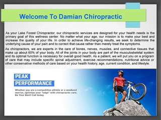 Lake Forest Personal Injury Chiropractor