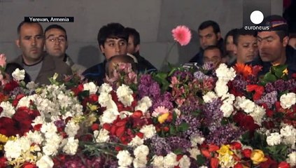 ایروان مراسم یادبود کشتار ارامنه را گرامی داشت
