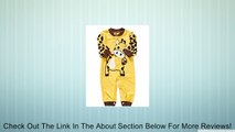 Cute Newborn Infant Girl Boy Long Sleeve Romper Clothes Pajamas Nightwear Review