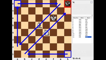How to Checkmate with Bishop and Knight