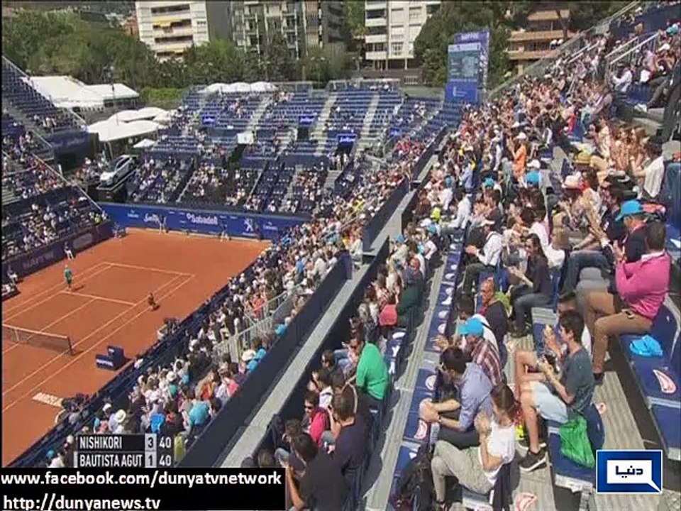 Dunya News-Kei Nishikori & David Ferrer advance to Barcelona semi-final