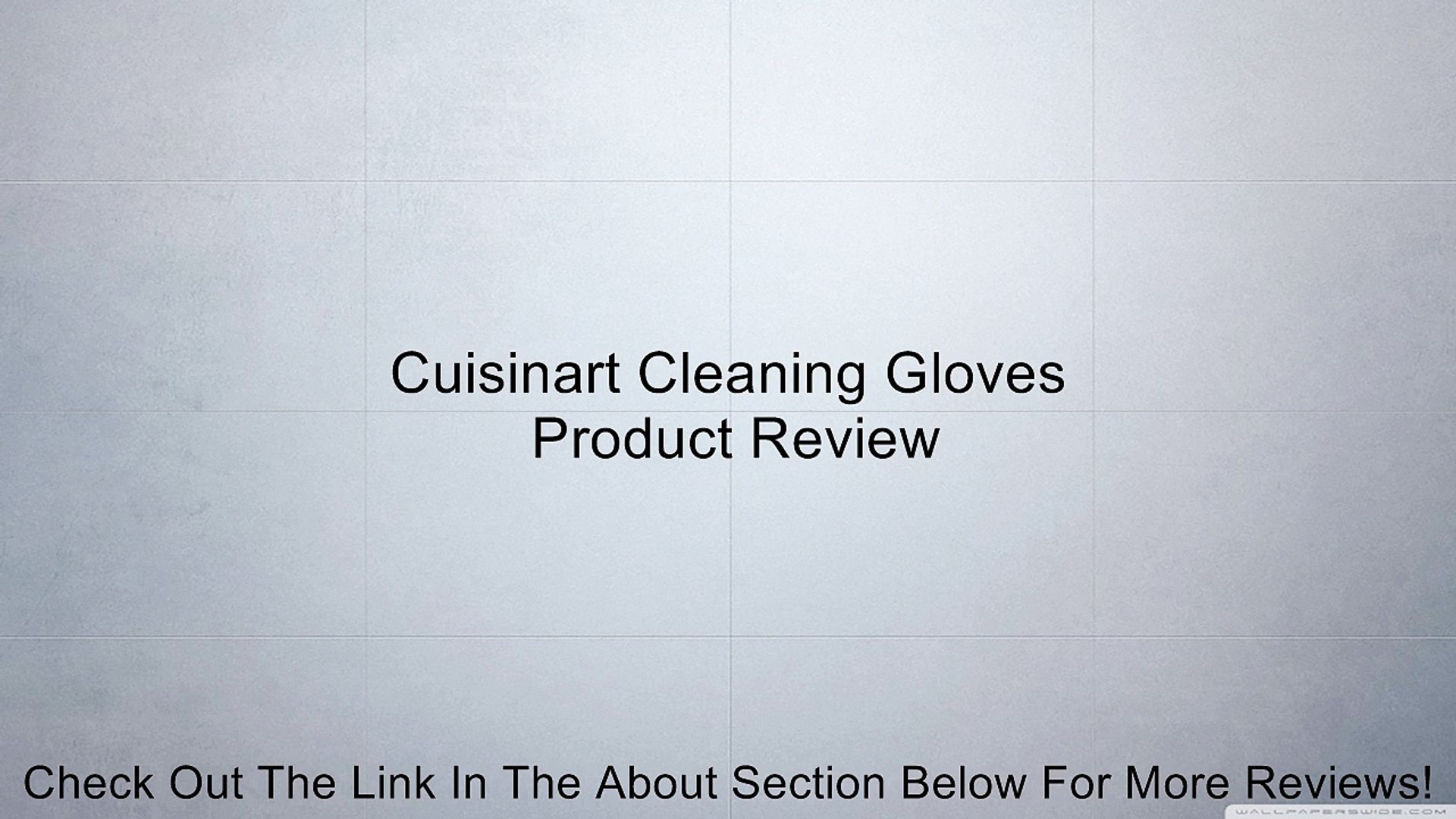cuisinart cleaning gloves