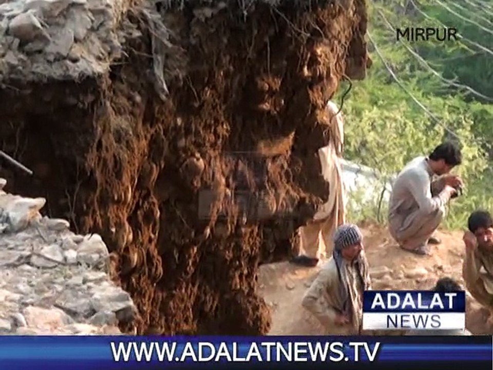 Mirpur landsliding one worker death