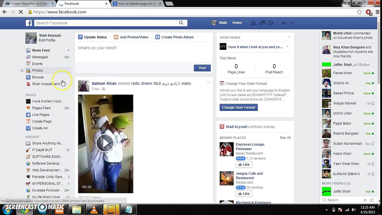 How to Create page in  Facebook