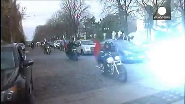 لهستان به موتورسواران روس اجازه عبور نمی دهد