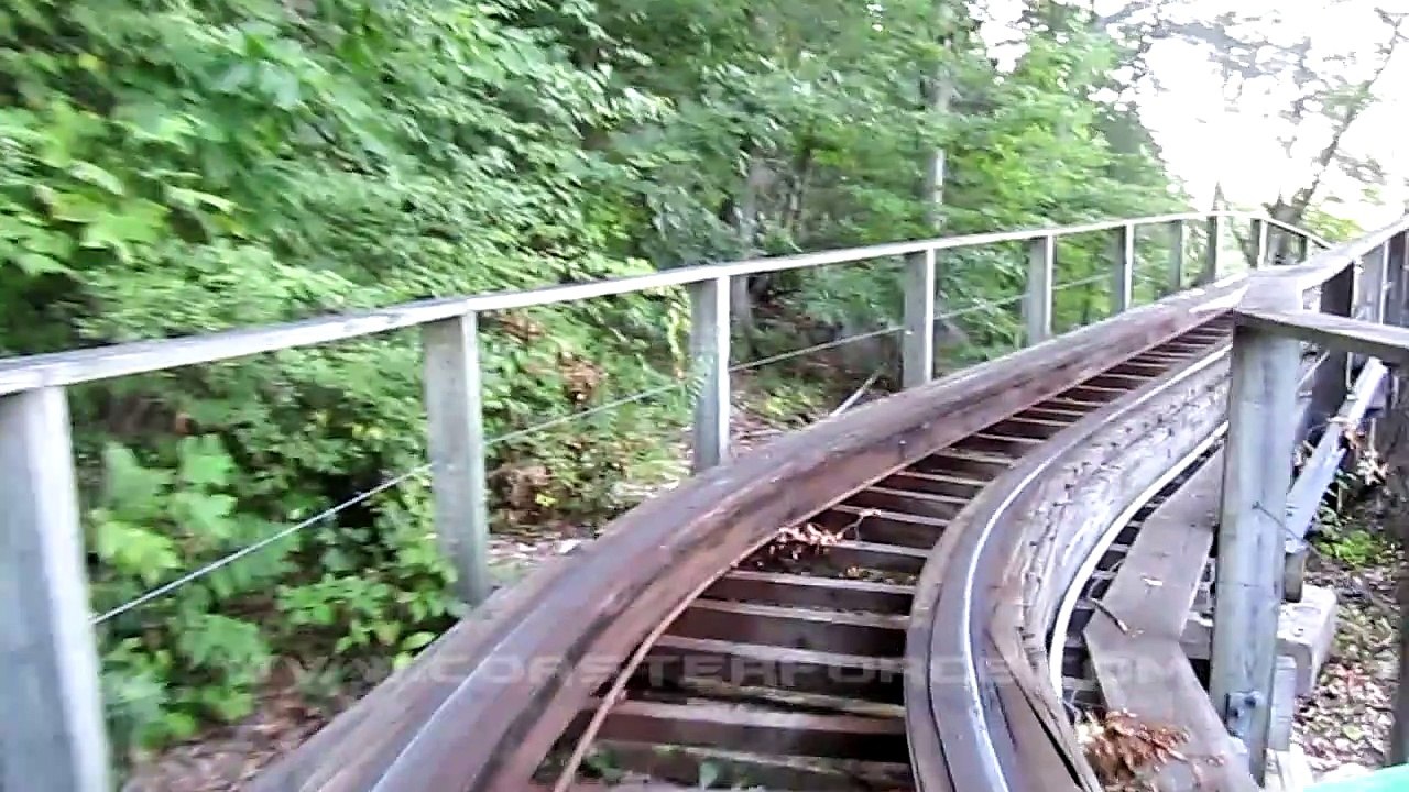 Boulder Dash Front Seat on-ride HD POV Lake Compounce