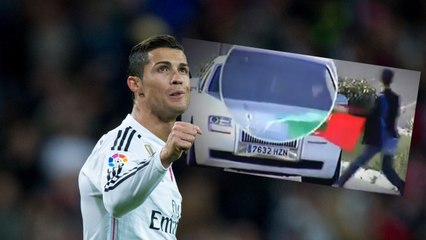 Ronaldo hayranını eziyordu