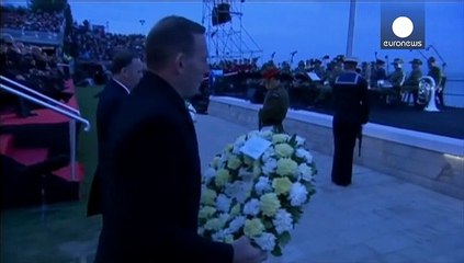 Anzac Günü törenleri Gelibolu'da "Şafak Ayini" ile başladı