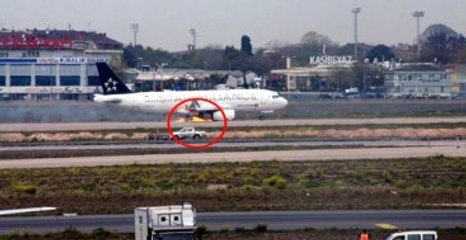 Motoru Alev Alan THY Uçağı Acil İniş Yaptı