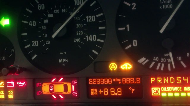 HIDDEN MENU OBD ONBOARD COMPUTER CLUSTER 97-03 BMW 5 SERIES E39 528I E34 E32 M5