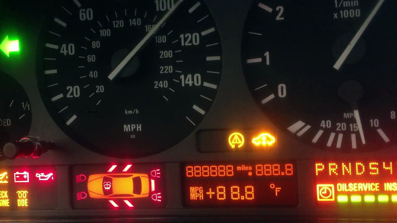 HIDDEN MENU OBD ONBOARD COMPUTER CLUSTER 97-03 BMW 5 SERIES E39 528I E34 E32 M5