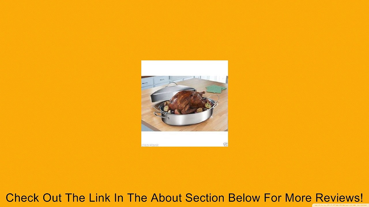 Mainstays Stainless Steel Roaster Review