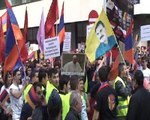 ¬- Belçika'da Ermenilerden 'Papa' ve 'Öcalan' Dövizleri ile Türkiye Protestosu....