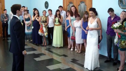 Kizomba Wedding Dance - Свадебная Кизомба (13.07.2013) Alina & Stas (The first in Russians weddings)