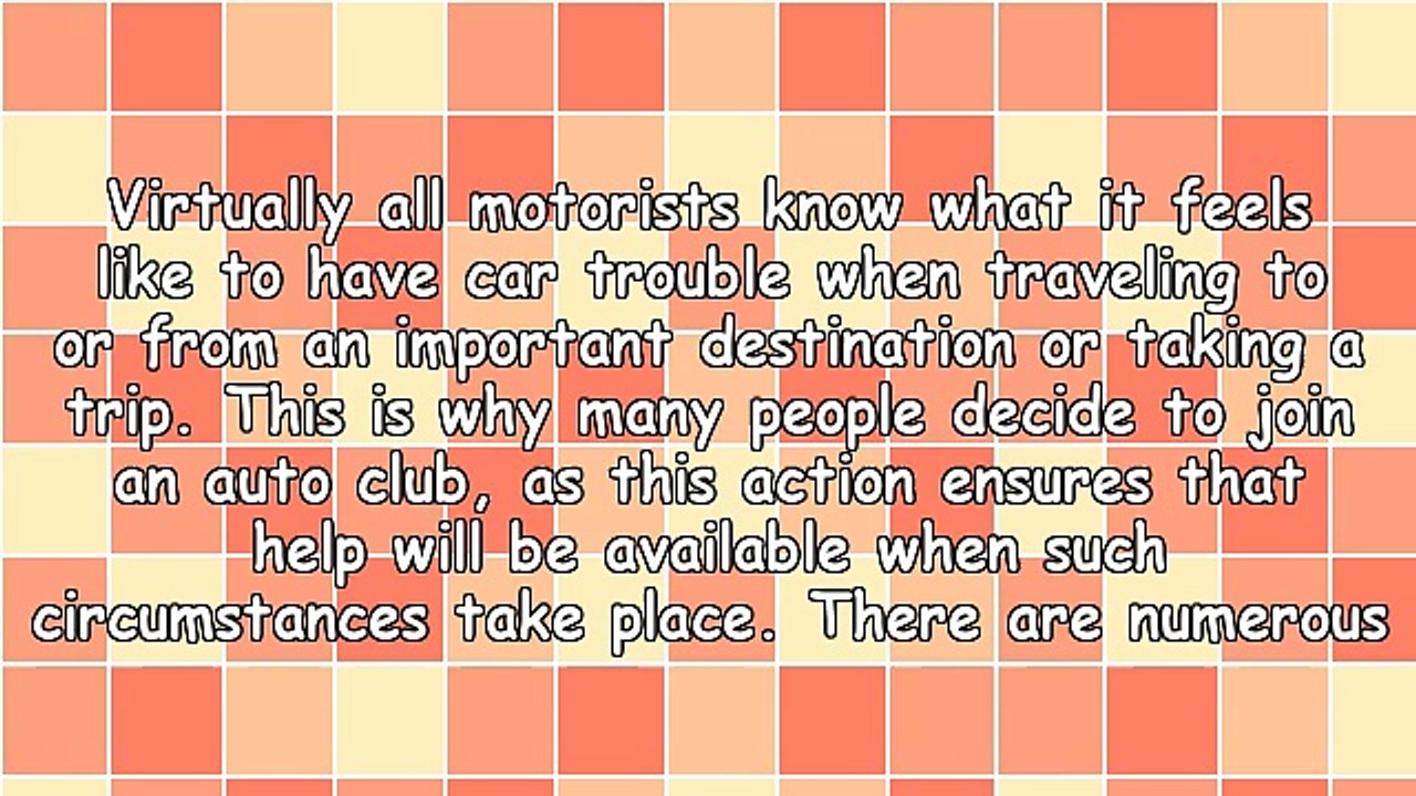 The Motor Club Of America Benefits Many Individuals