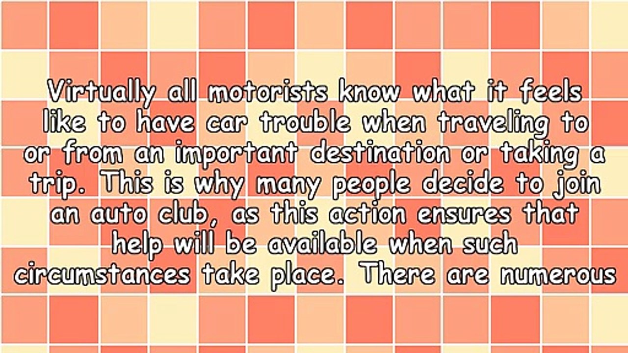 The Motor Club Of America Benefits Many Individuals