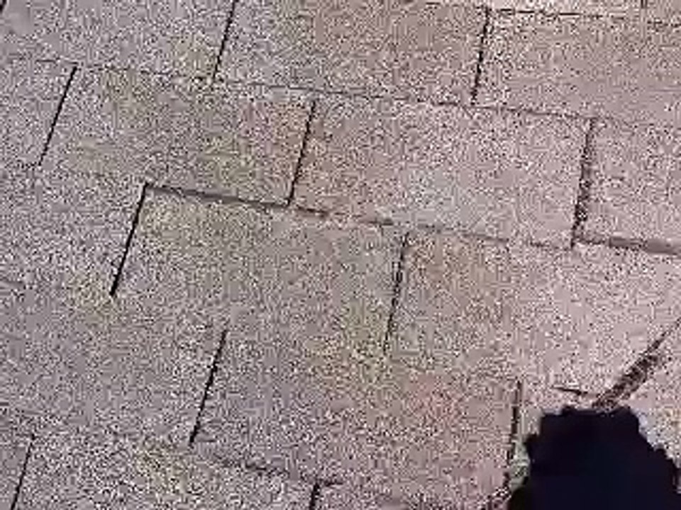 Home Inspection Dallas Shows Roof Shingle Damage