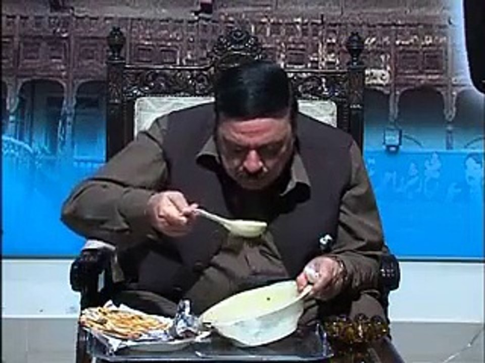 sheikh rasheed eating style