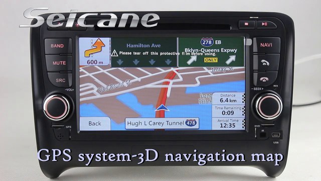 2006-2013 Audi TT TTS Radio Stereo Removal Upgrade with 3D Navigation WIFI AV IN OUT 20 Disk CD Changer