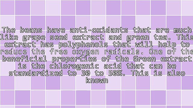 Green Coffee Bean Extract Has Become A Big Name Ever Since It Was Endorsed By A Famous Diet Guru On National Television.