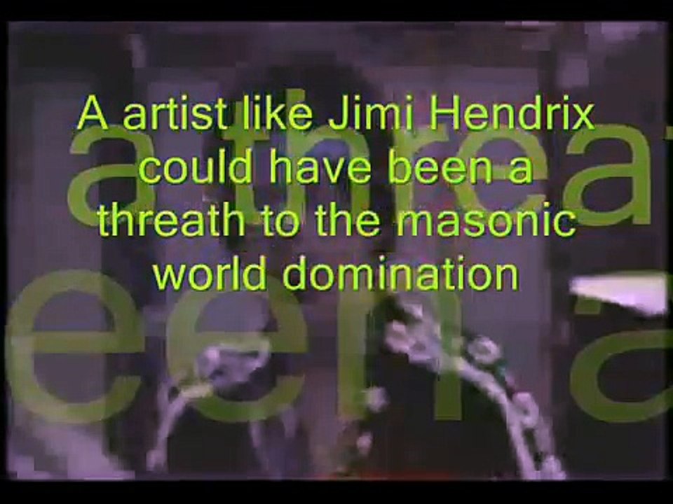 Freemasons murdered Jimi Hendrix