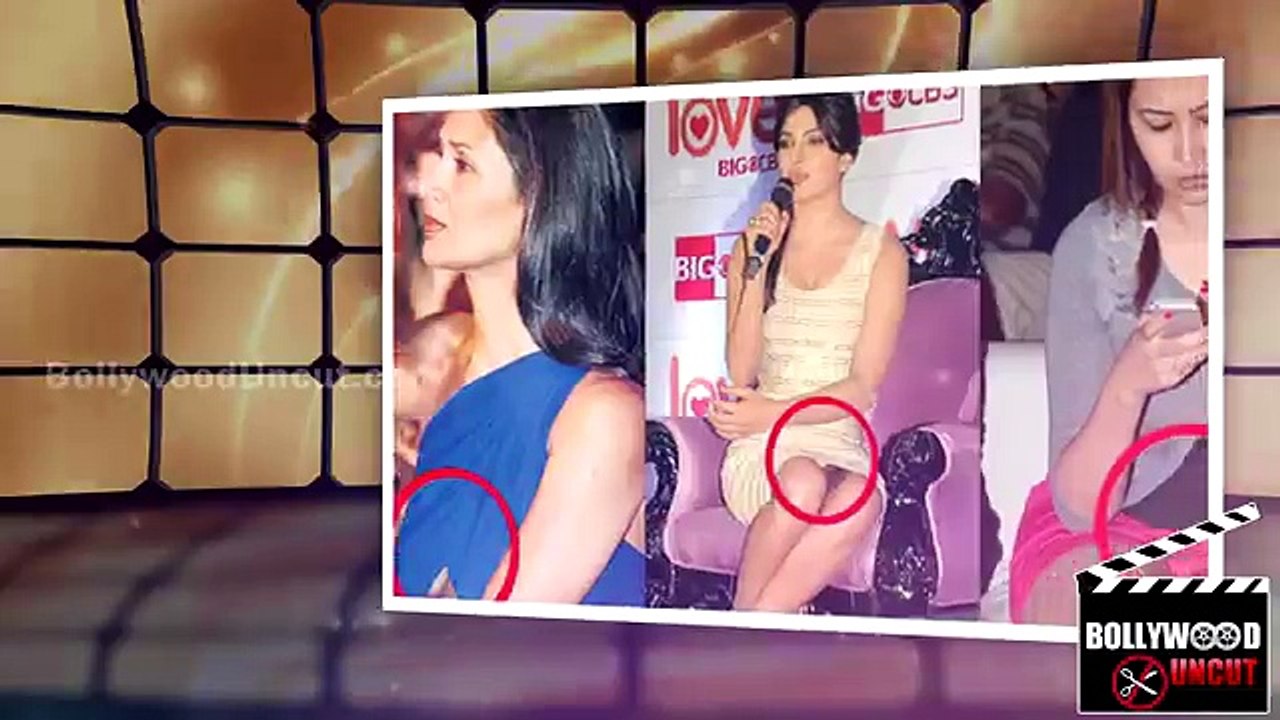 Madhuri Dixit Panty Expose During Promotions of Film
