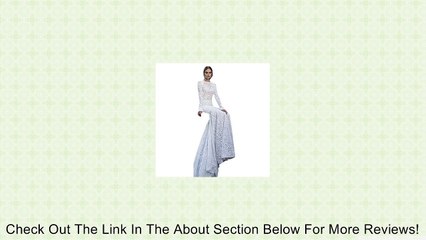 Froomer Chic Women's Mermaid Lace Formal Wedding Bridal Long Dress Review