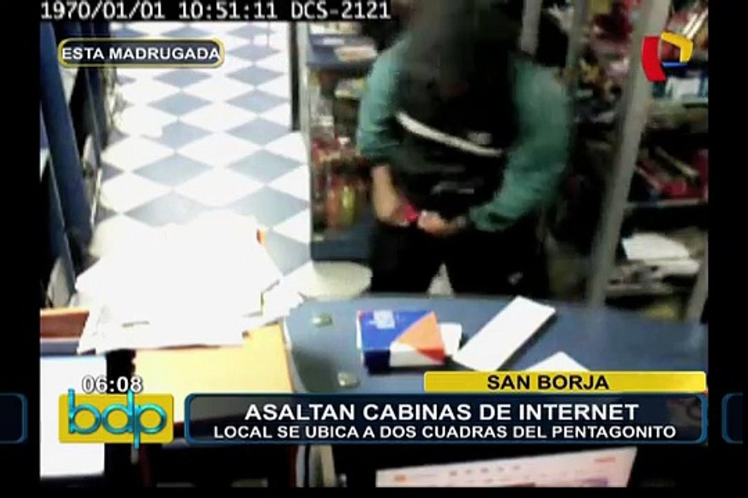 Asaltan cabinas de internet en San Borja: local se ubica a dos cuadras del Pentagonito