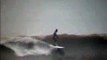 Quad fin Longboard Surfing by Guts Surfboards