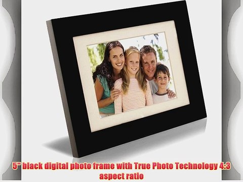 Pandigital PAN5000W02 5-Inch Digital Picture Frame (Black)