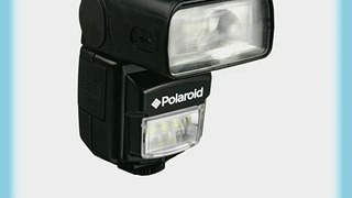 Polaroid PL-150DS Studio Series Digital TTL Shoe Mount Bounce Dua Flash   Built In LED Video
