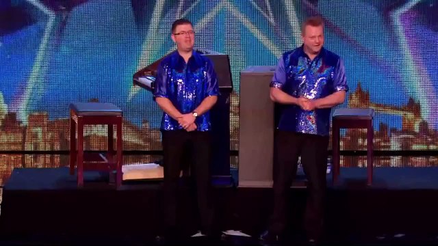 HD Britains Got Talent 2015 Organ duo Tony and Andrew try to raise the roof Audition Week 1